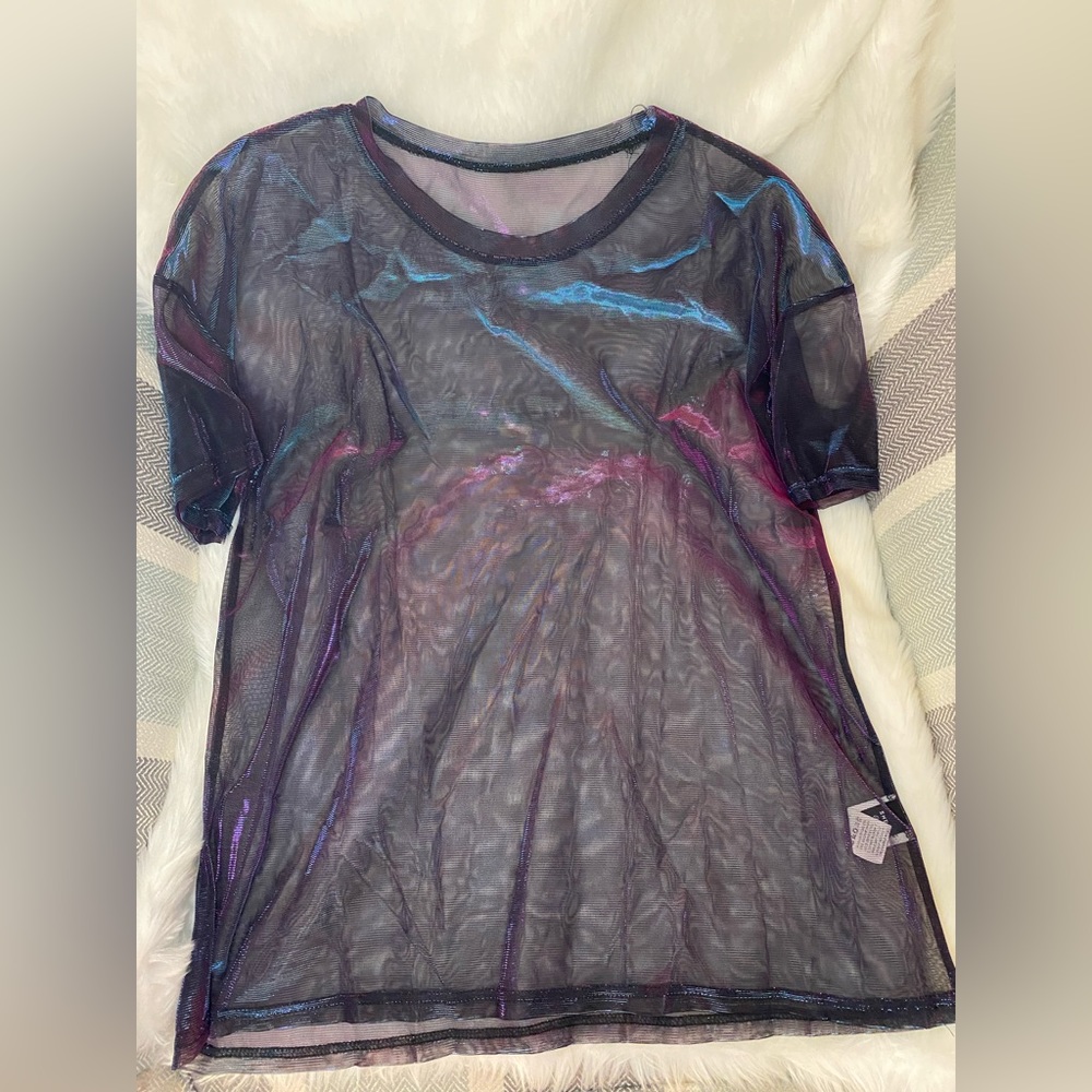 Eras Tour Mesh Metallic T-shirt